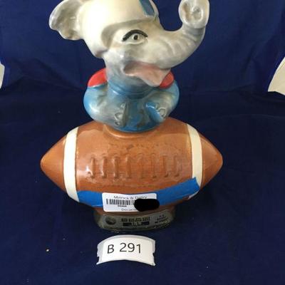 Jim Beam Football Elephant Decanter (B291)