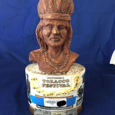 Jim Beam National Tobacco Festival Decanter (B292)