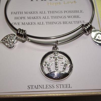 FAITH Bracelet, New in Box 