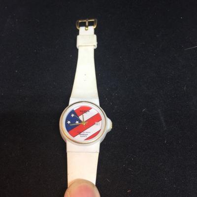 American Flag Wrist Watch