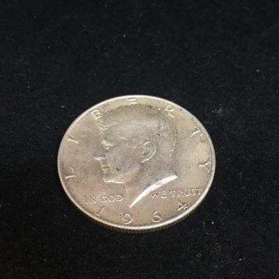 1964 Silver Half Dollar 1