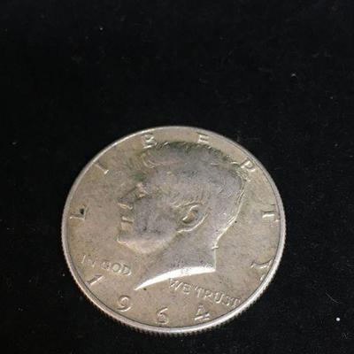 1964 Silver Half Dollar 2