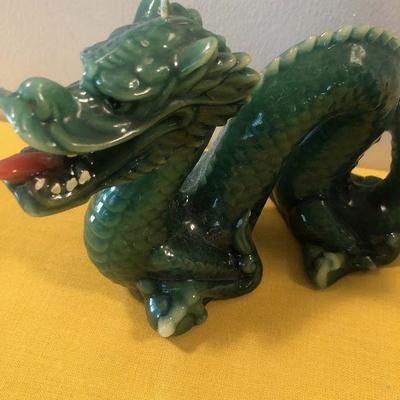 #9 Dragon and Chinese Warrior Candles 