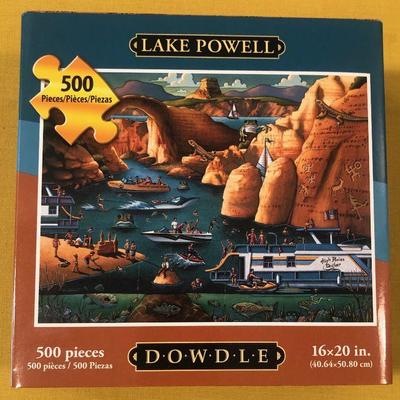 #21 500 piece Lake Powel Puzzle - new in the box 