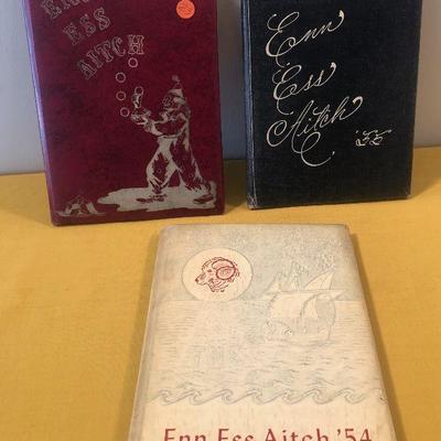 #23 ENN-ESS-AITSH North San Pete Year Books '53, '54 & '55 