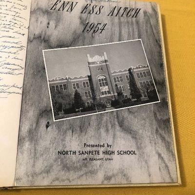 #23 ENN-ESS-AITSH North San Pete Year Books '53, '54 & '55 
