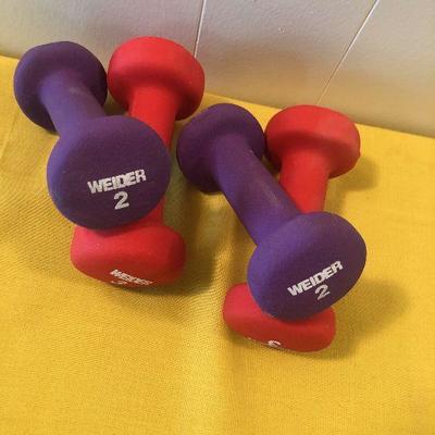 #35 WEIDER 2 & 3 lb. weights - 