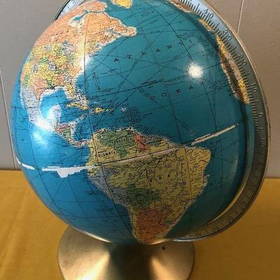 #93 Rand McNally World Globe 