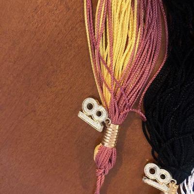 #116 4 graduation tassels 