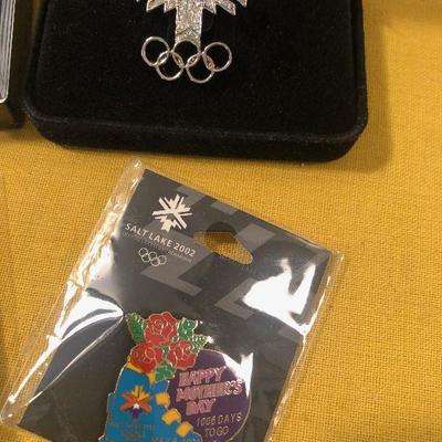 #118 SLC 2002 Olympic Pin Collection