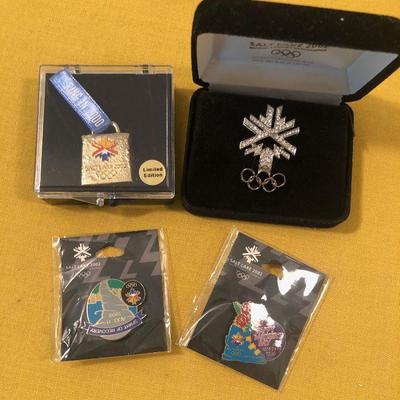 #118 SLC 2002 Olympic Pin Collection