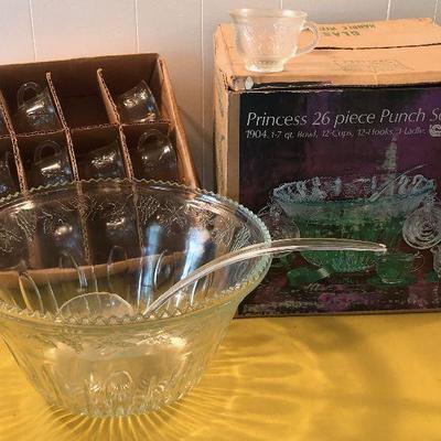 #161 PUNCH Bowl VINTAGE in the box 