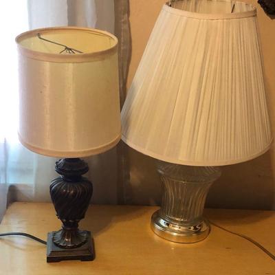 #175  2 TABLE LAMPS 