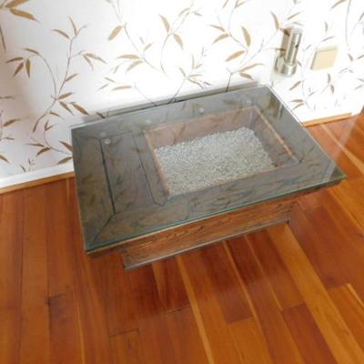 Choice One:  Asian Style Solid Wood Garden Box with Glass Top 29