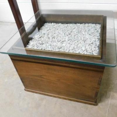 Choice Two:  Asian Style Solid Wood Garden Box with Glass Top 18