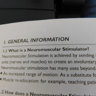 Intelect NMES Neuromuscular Stimulator 77715