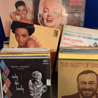 #71    GROUP LOT LPs  105 PLUS 4 BOXED SETS