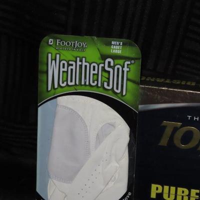 Golf Glove and New Balls