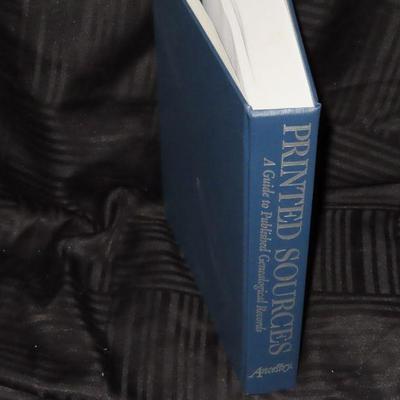 Printed Sources Geneology Book