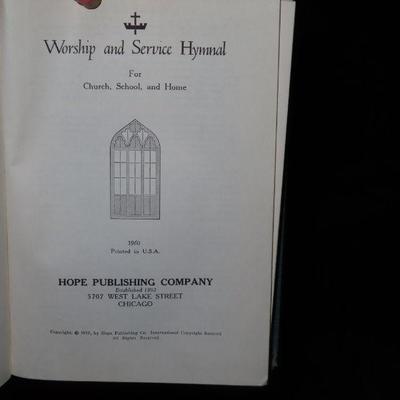 Vintage Hymn Book