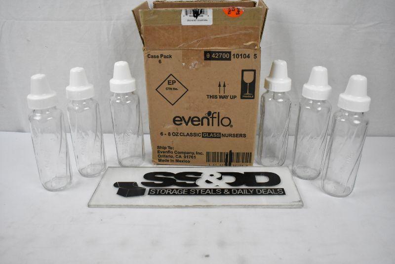 evenflo glass bottles 8 oz