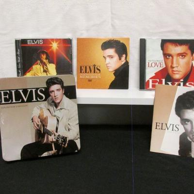 5-124 Elvis CDs (5)
