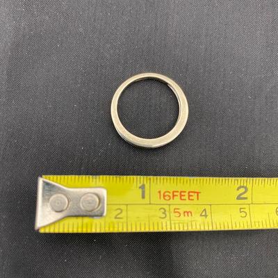 .21. 14k White Gold Channel-Set Diamond Ring