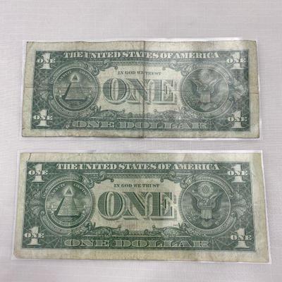 .30. Two 1957 Silver Certificates