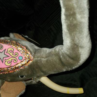 Barnum and Bailey stuffed Elephant 