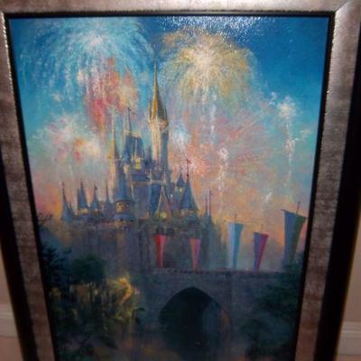 James Coleman Walt Disney World Castle Disney Fine Art