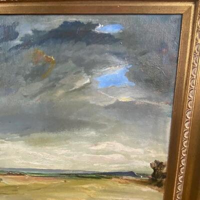102: Original Landscape Oil Painting by Glen Ranney Circa 1930