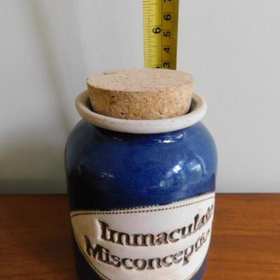 Immaculate Misconceptions Pottery Jar 5