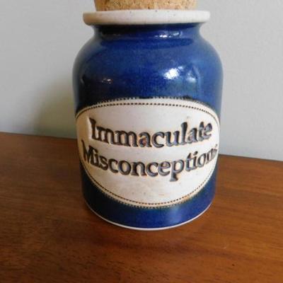 Immaculate Misconceptions Pottery Jar 5