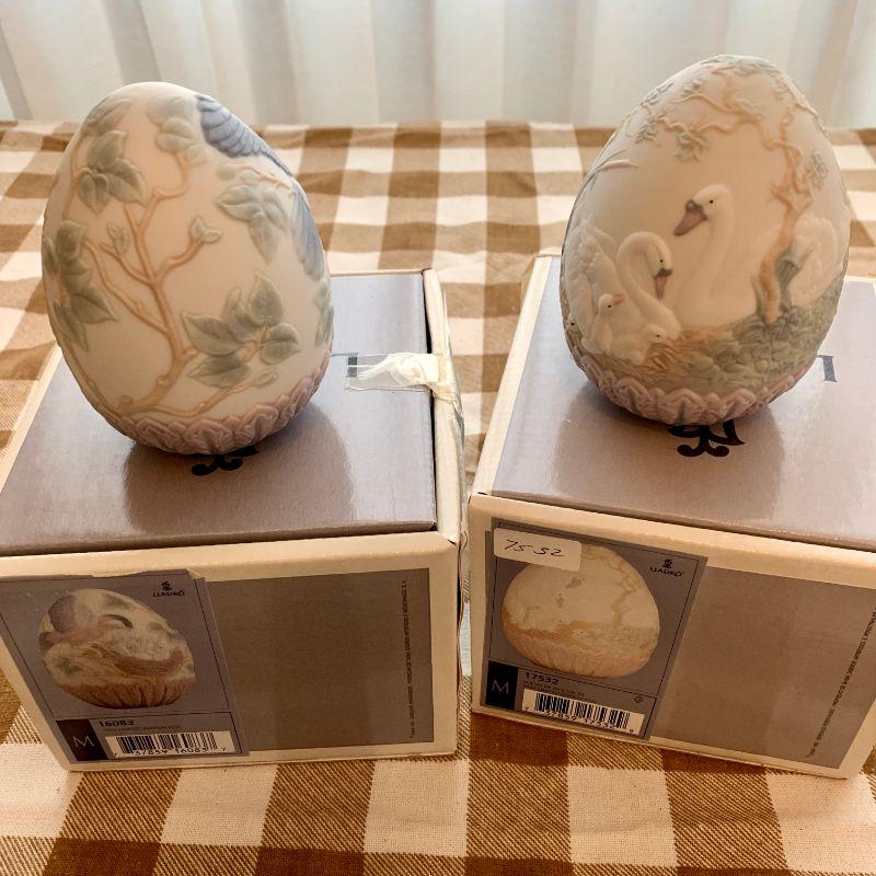 41 PAIR OF LLADRO EGGS