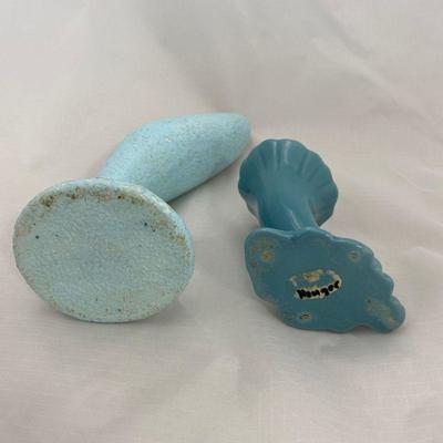 .68. Blue & Green Art Pottery