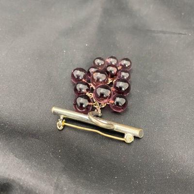 .74. 60s Bunch of Grapes Brooch