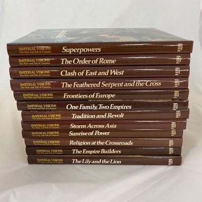 .83. Set of 12 Imperial Visions Books