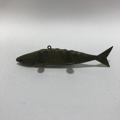 .96. Folk Art Catfish Decoy