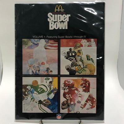 .108. McDonalds Super Bowl Books
