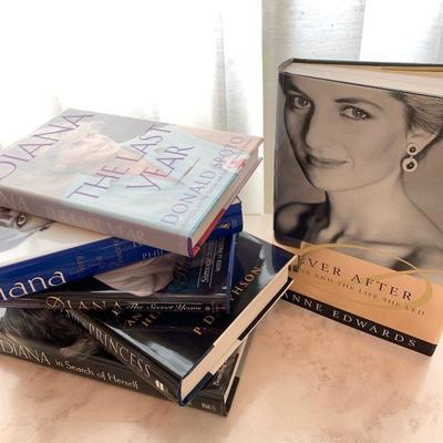 #66    HARD COVER BOOKS PRINCESS DI