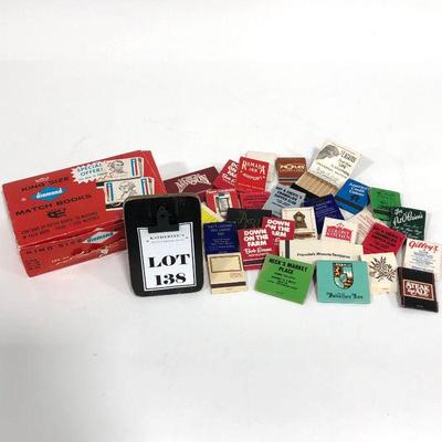 .138. Matchbooks Mixed Lot