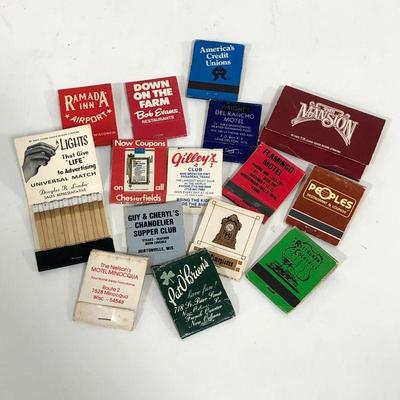 .138. Matchbooks Mixed Lot