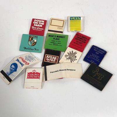 .138. Matchbooks Mixed Lot