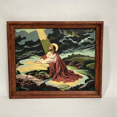 .140. Jesus at Gethsemane Paint By Numbers