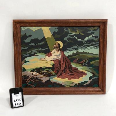 .140. Jesus at Gethsemane Paint By Numbers