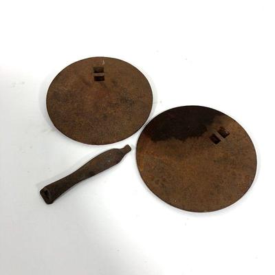 .147. Cast Iron Stove Pieces