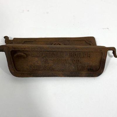 .147. Cast Iron Stove Pieces