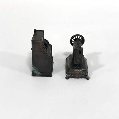 .152. Lot of 2 Die-Cast Pencil Sharpeners