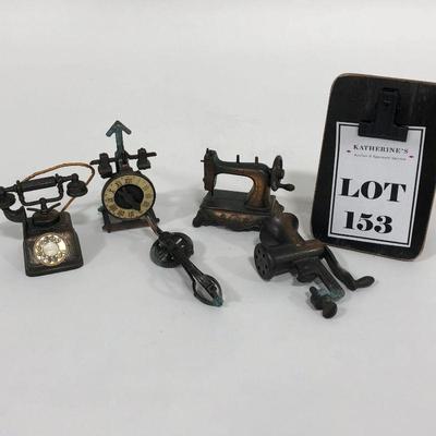 .153. Lot of Five Die-Cast Miniatures