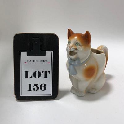 .156. Victorian era Cat Pitcher